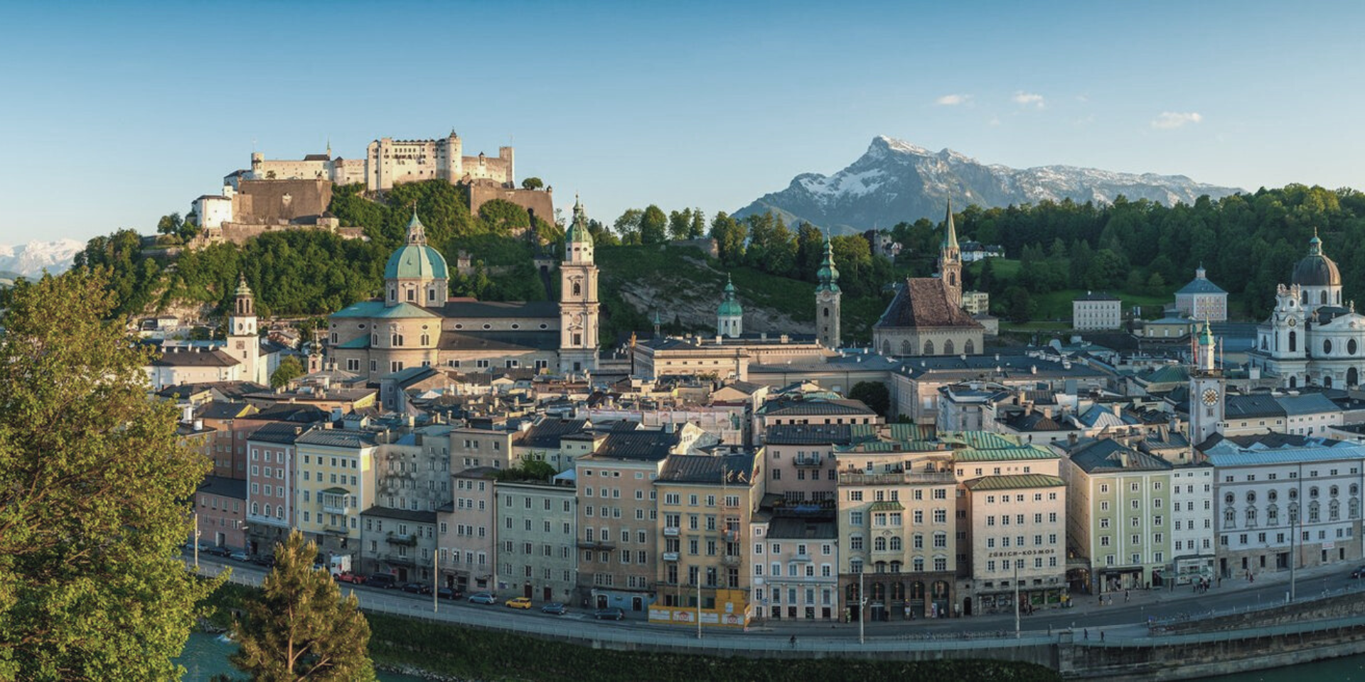 View of the city of Salzburg